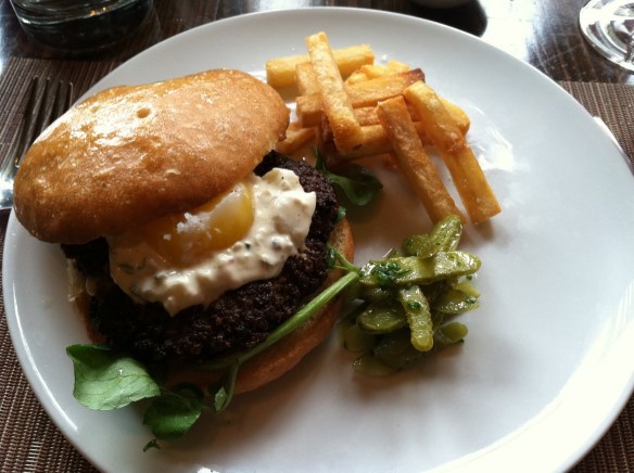 Juicy Lucy butter burger Maverick