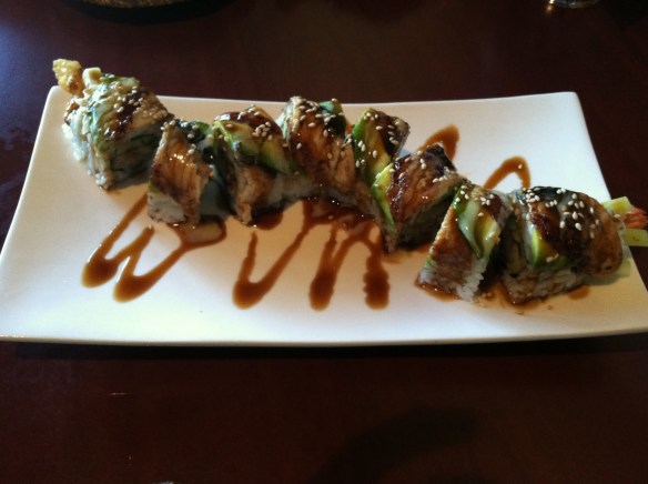 Dragon roll Sushi Delight