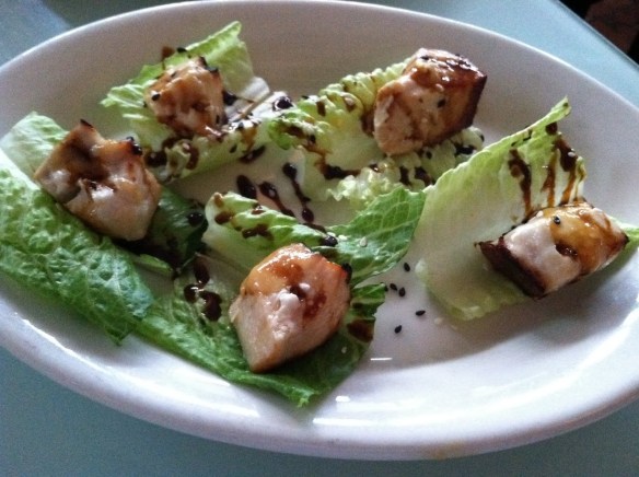 Miso glazed sea bass Andalu