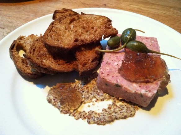 Pork pate Bar Agricole