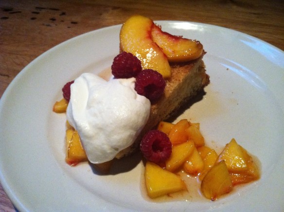 Polenta cake Bar Agricole