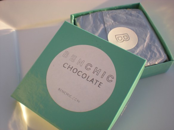 Benchic Chocolate packaging