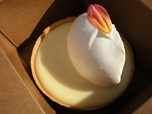 Lemon cream tart Tartine Bakery
