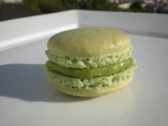 Pistachio macaron La Boulange de Noe