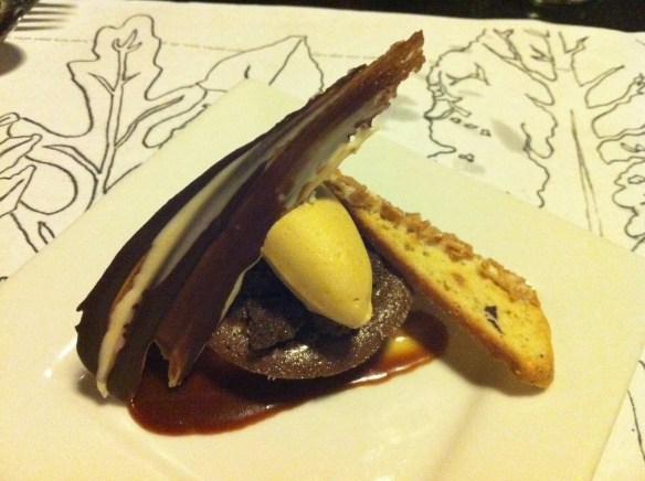 Chocolate budino Reform Club