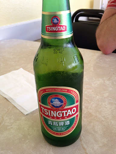 Tsing Tao beer Turtle Tower Restaurant
