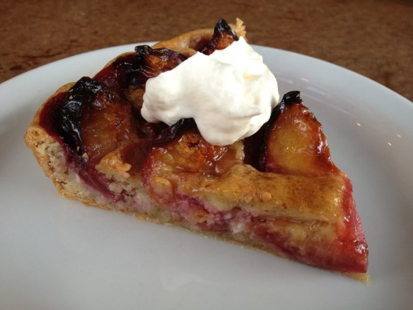 Plum frangipane tart Mission Pie