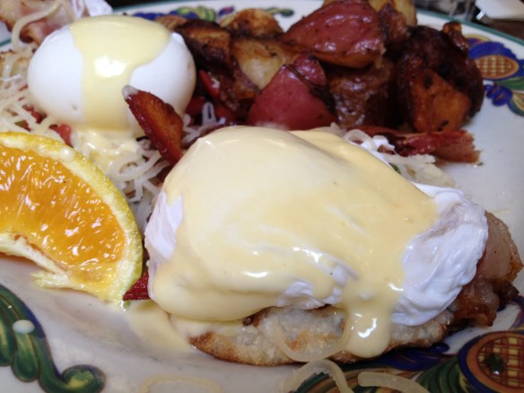 Albert eggs benedict Zazie
