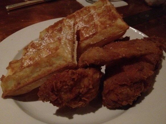 Chicken and waffles Farmberbrown