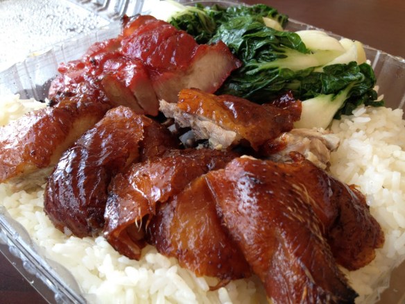 Roasted duck and bbq pork Hung To Seafood