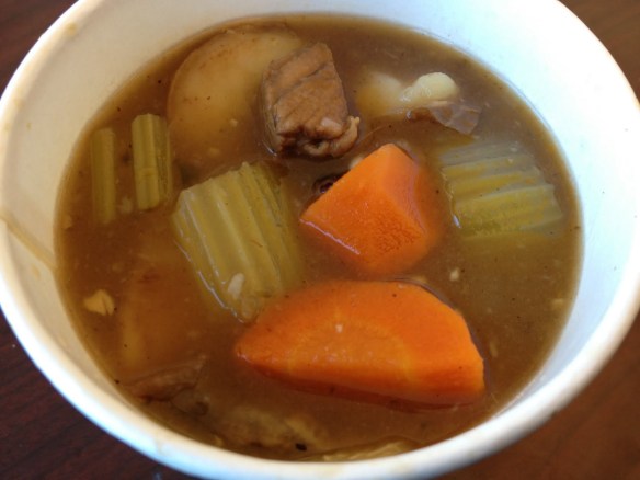 Steak and potato soup Luigi's Sandwich Palace Steak and potato soup Luigi's Sandwich Palace