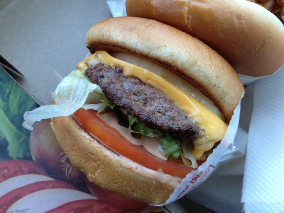 Cheeseburger In-N-Out Burger