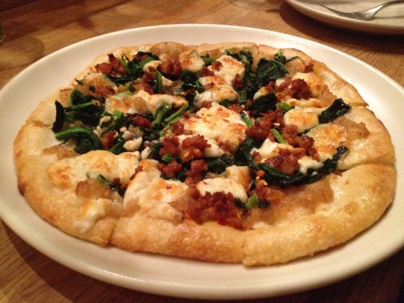 Coca of broccoli rabe Contigo