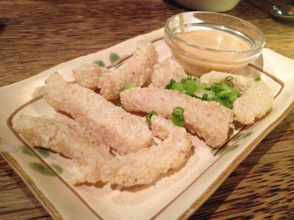 Crispy salt and pepper squid Mercury Lounge