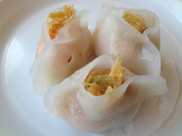 Steamed phoenix scallop dumplings Grand Palace Restaurant