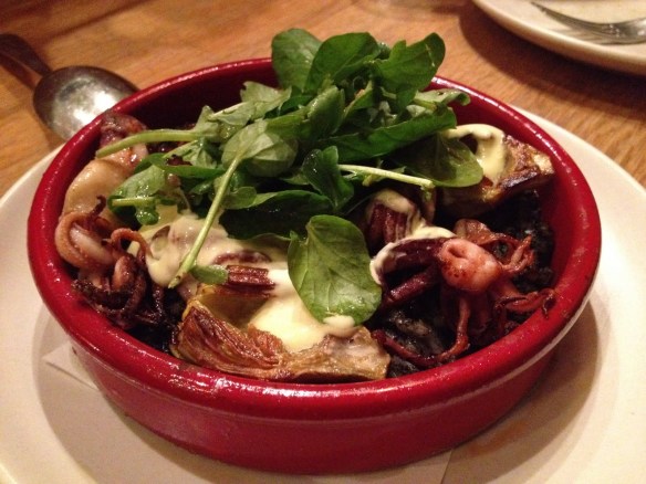 Calamars a la planxa Contigo