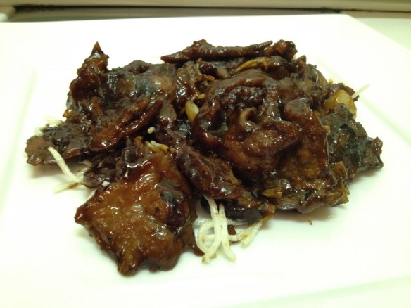 Mongolian beef Eric's Restaurant