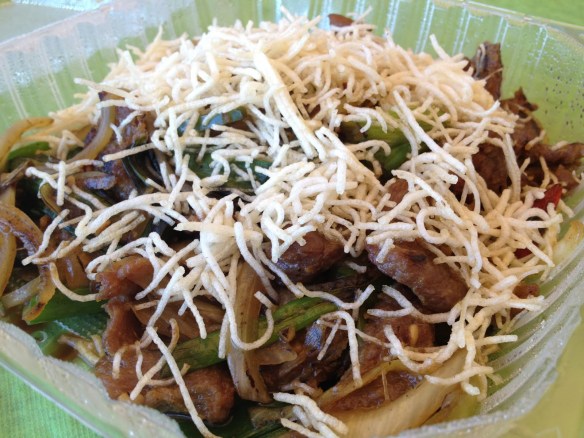 Mongolian beef Chef Wang Restaurant