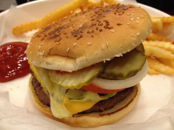 Cheeseburger Slider's Diner