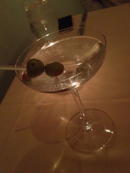 Vodka martini Johannes Restaurant