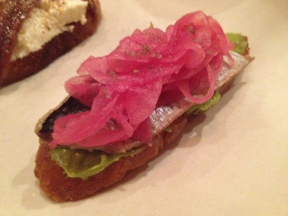 Monterey sardine and avocado toast Contigo
