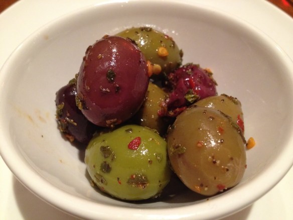 Marinated olives Firewood Cafe