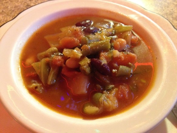 Minestrone soup Orphan Andy's