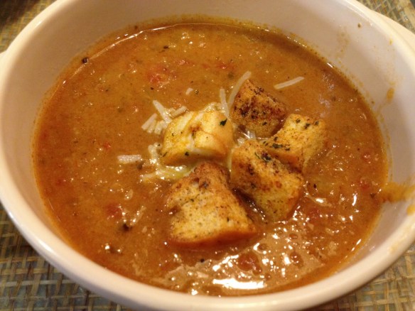 Tomato basil soup Fresh Choice