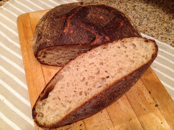 Wheat bread loaf Tartine Bakery