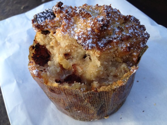 Pear chocolate bread pudding Arizmendi Bakery