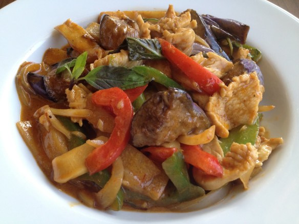 Pad eggplant Siam Saigon