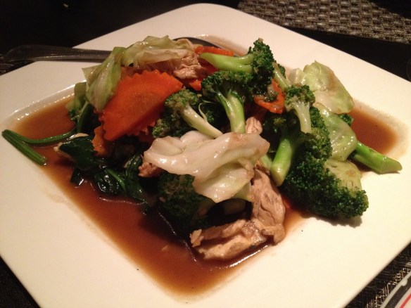 Kai pad pak Lers Ros Thai