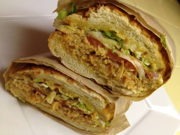 Menage a trois sandwich Ike's Place