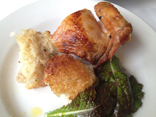 Roasted chicken and bread salad Zuni Cafe