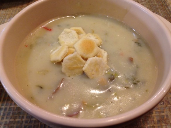 Clam chowder Fresh Choice