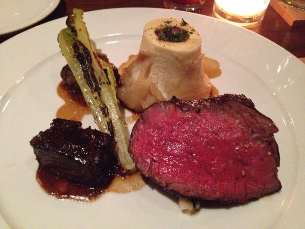 Grilled center cut prime beef rib eye RN74