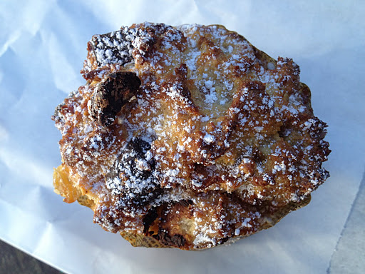 Pear chocolate bread pudding Arizmendi Bakery