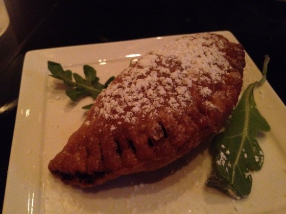 Argentine empanda Pisco Latin Lounge