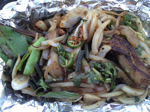 Sizzling cumin lamb Mission Chinese Food