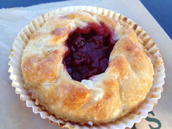 Mini cherry galette Tully's Coffee