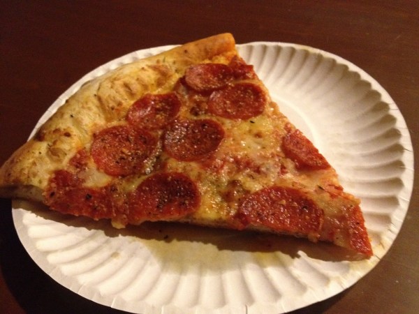 Pepperoni pizza Mikey's Late Night Slice