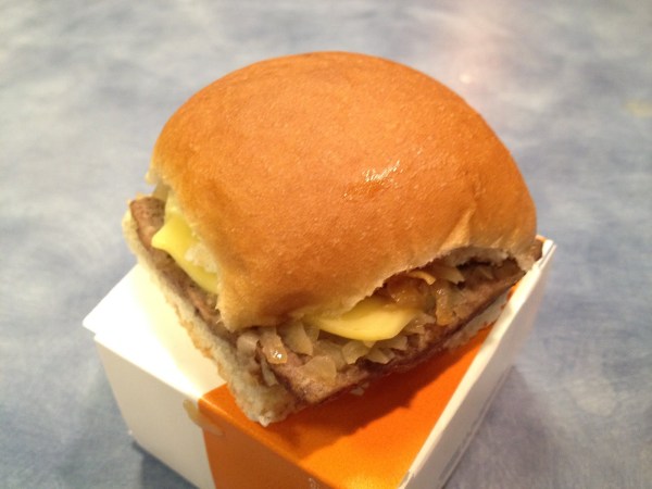 Jalapeno cheeseburger White Castle