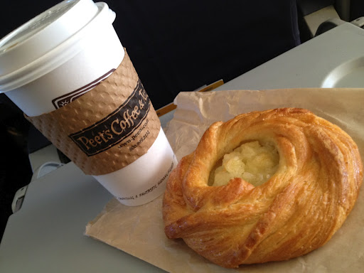 Apple danish Peet's Coffee & Tea