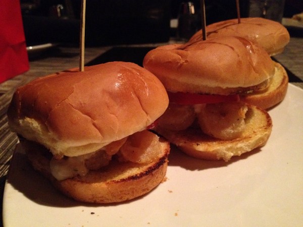 Fried shrimp sliders T. Murray's Bar and Kitchen