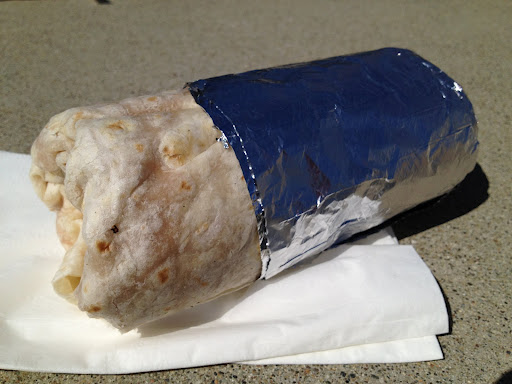 Chicken tikka masala burrito Curry Up Now