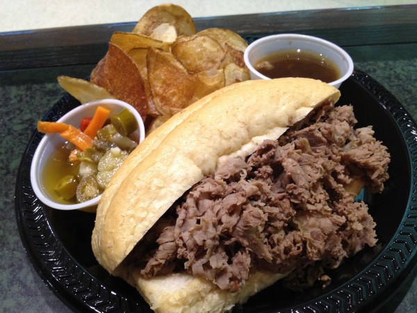Italian beef sandwich Harry Caray's Seventh Inning Stretch