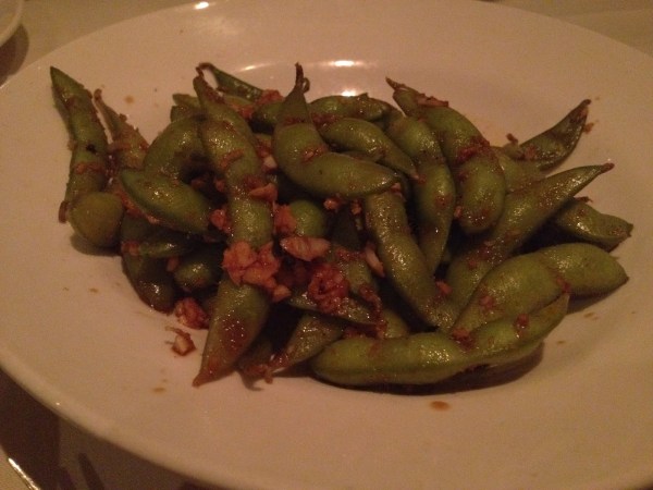 Warm edamame Wang's in the Desert