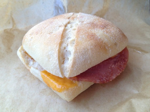 Ham and cheddar artisan breakfast sandwich Starbucks Ham and cheddar artisan breakfast sandwich Starbucks