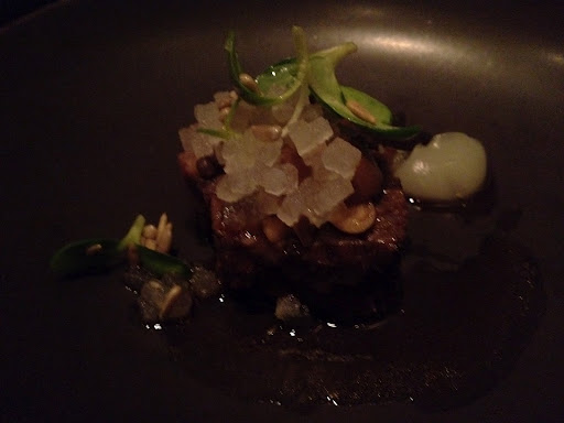 Beef braised in pear Benu