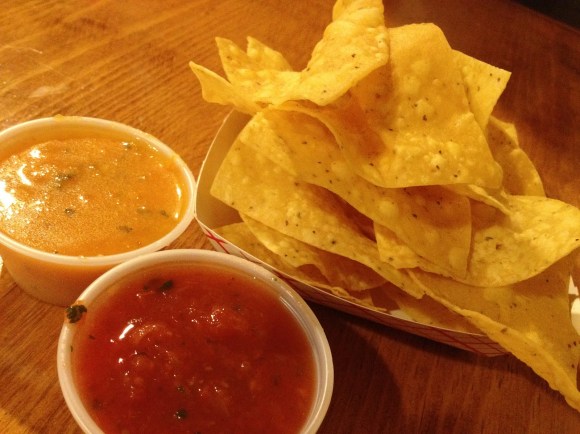 Chips and salsa Zapata Mexican Grill